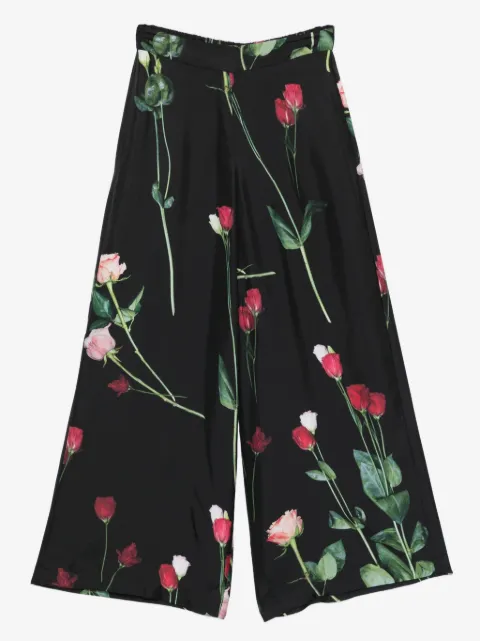 Antonio Marras pantalones anchos con estampado floral