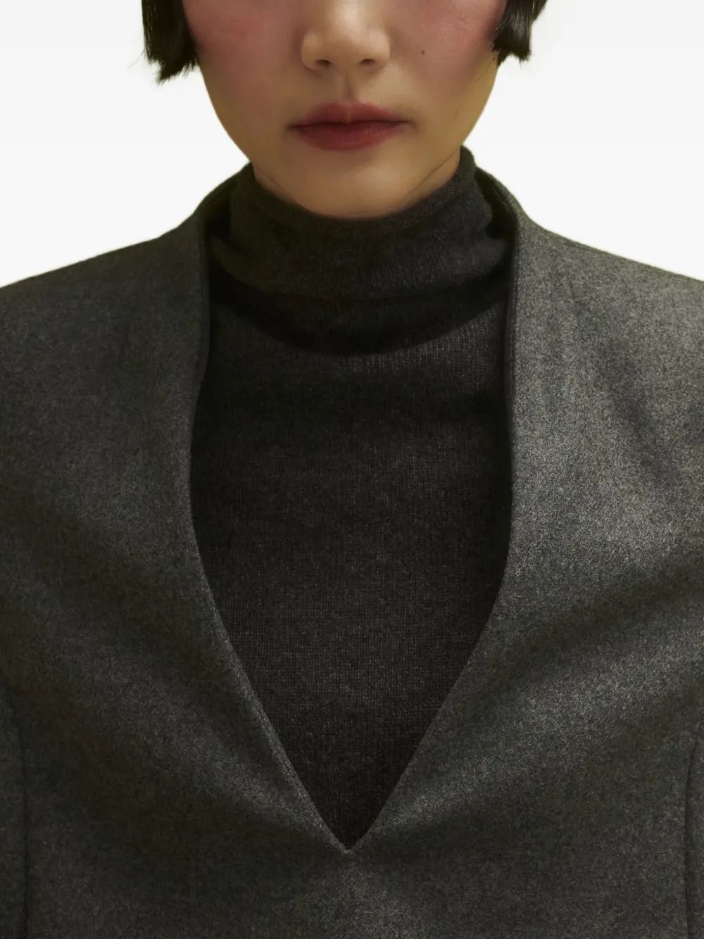 Annette Görtz V-neck Blouse In Gray