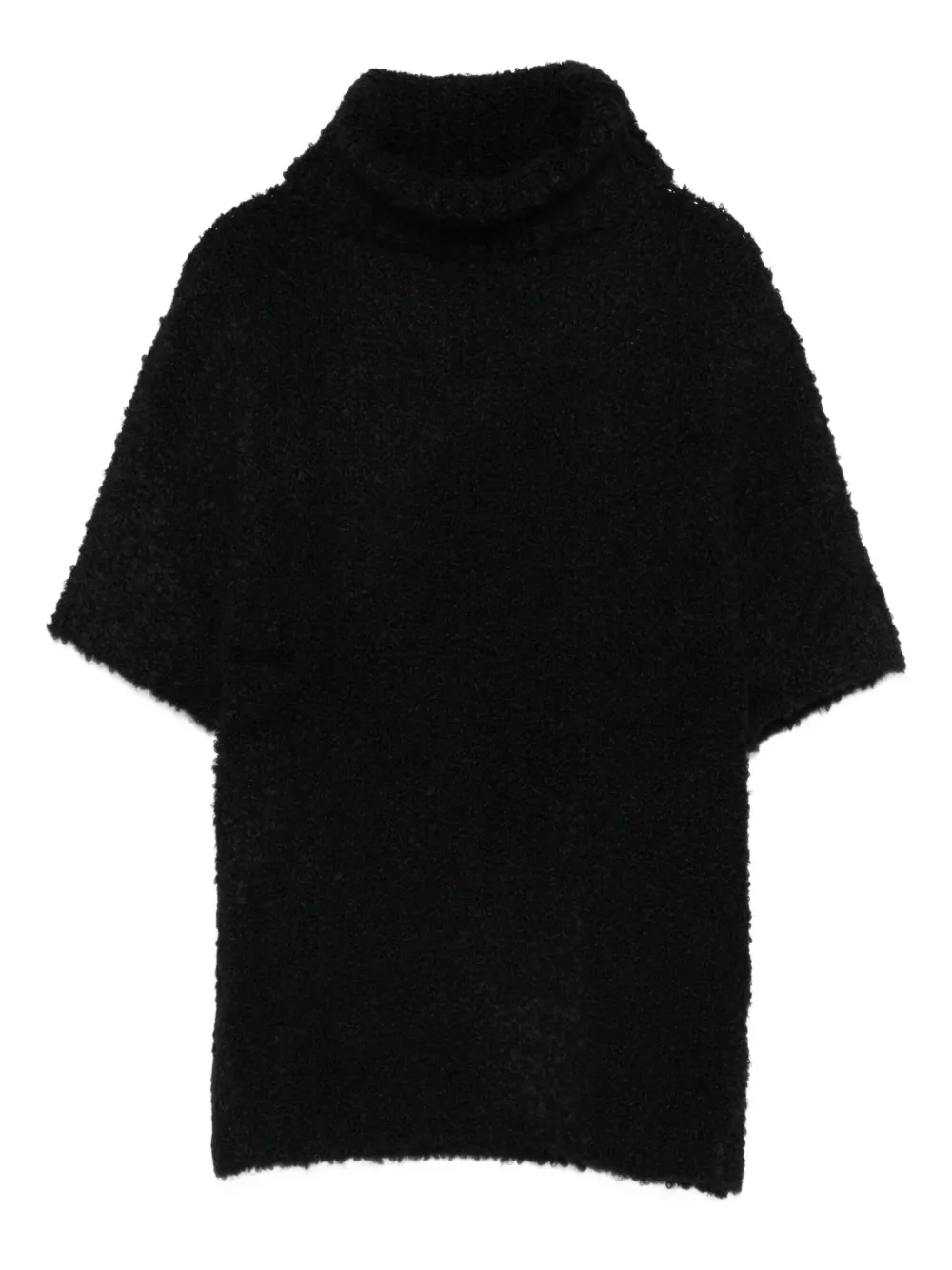 DIXIE top tejido con aberturas | negro | Image 1