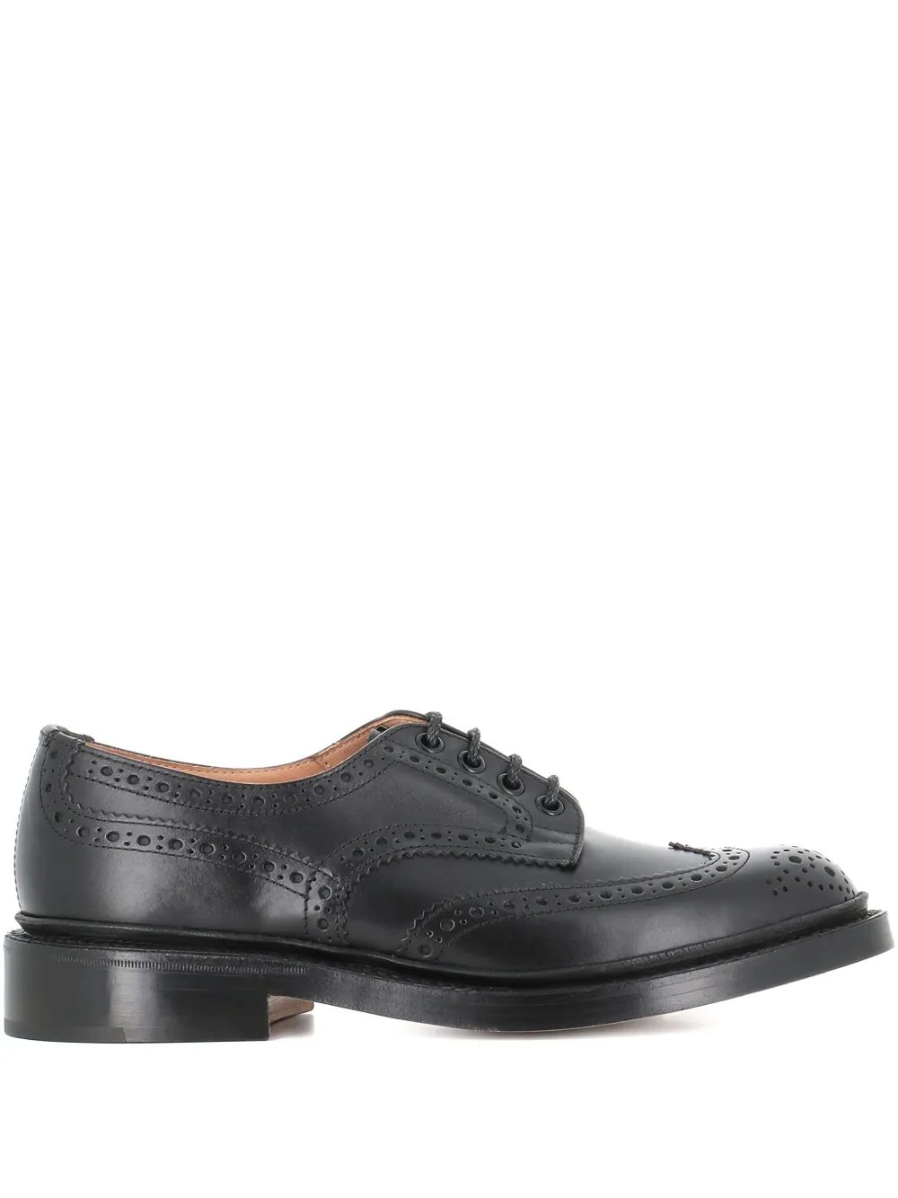 Tricker's Bourton brogue derby shoes - ブラック Tricker's Bourton brogue derby shoes - ブラック