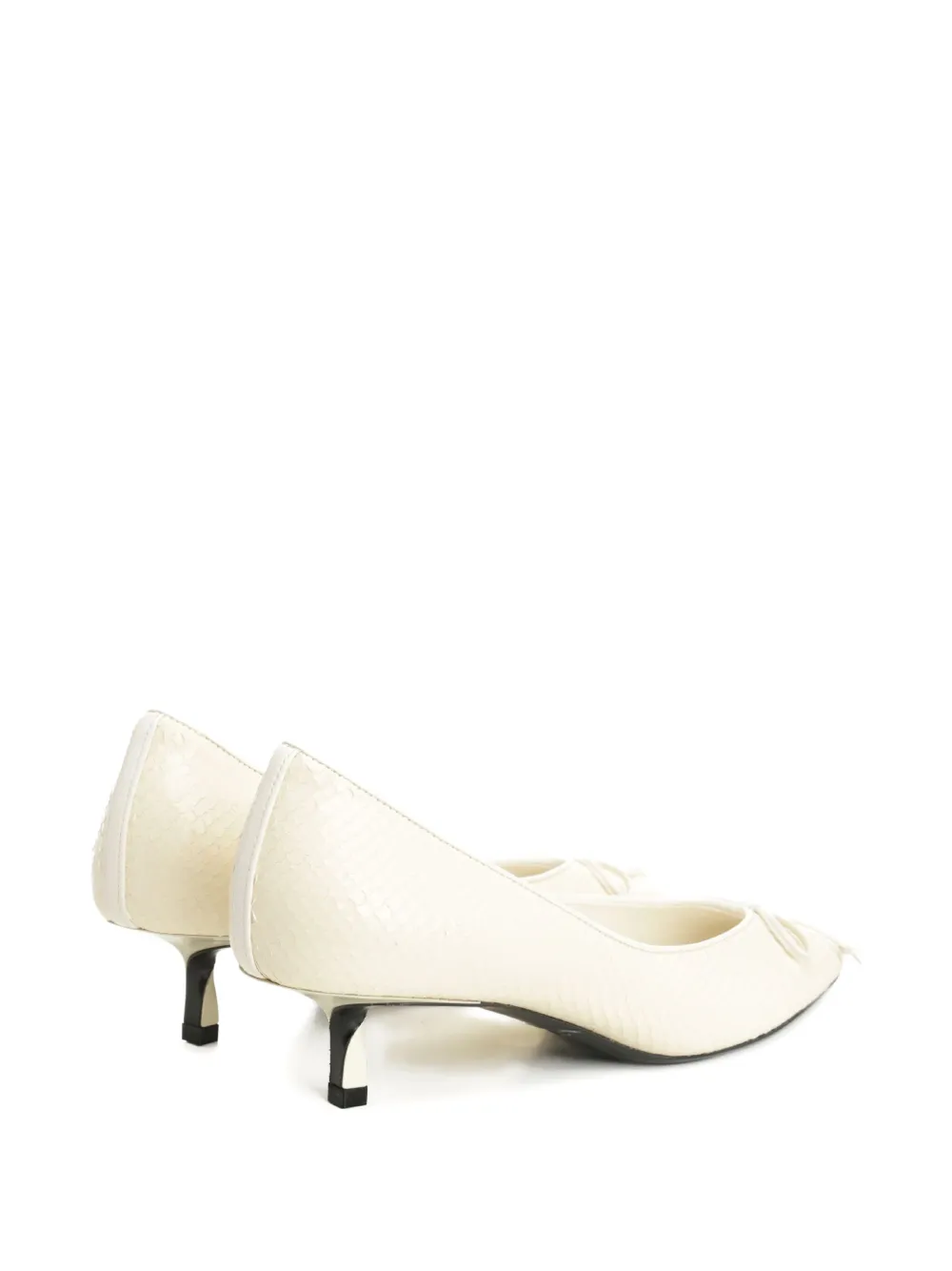 Jacquemus 45 mm Tourni pumps Beige