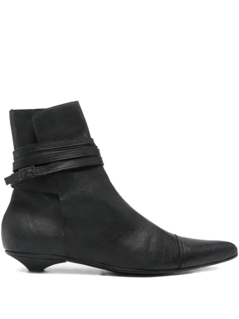Romeo Gigli Pre-Owned botines con detalle de correa 1990
