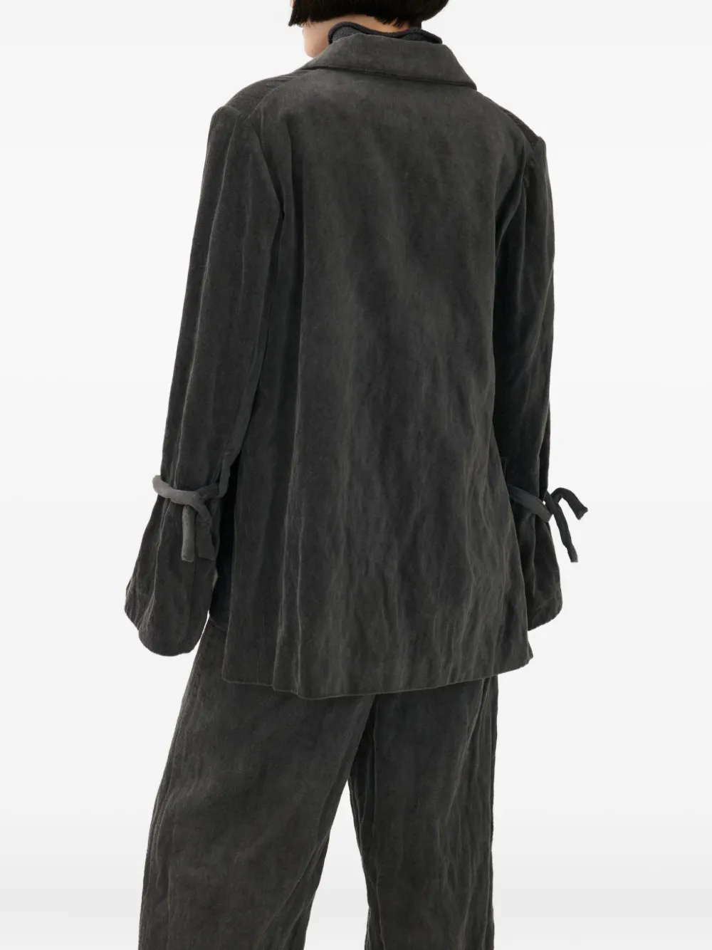 Annette Görtz Kina Fifted Jacket In Gray