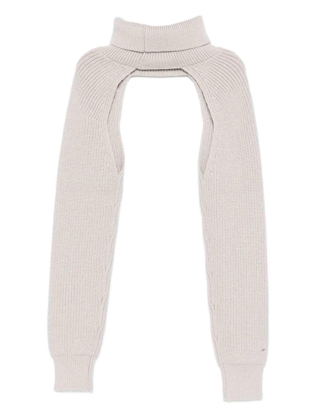 Pinko Kids roll-neck logo-plaque top | Girls Roll Neck | Image 2