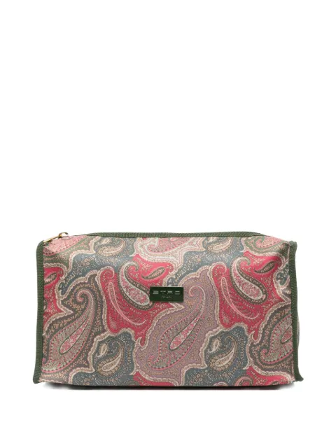 ETRO neceser con estampado de cachemira
