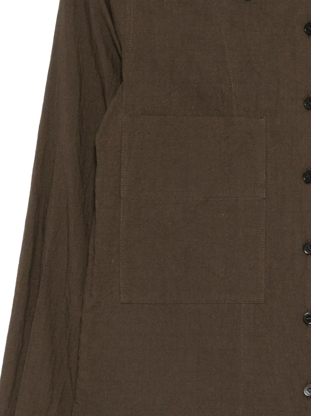  Low Classic Crumpled Shirt - Brown 