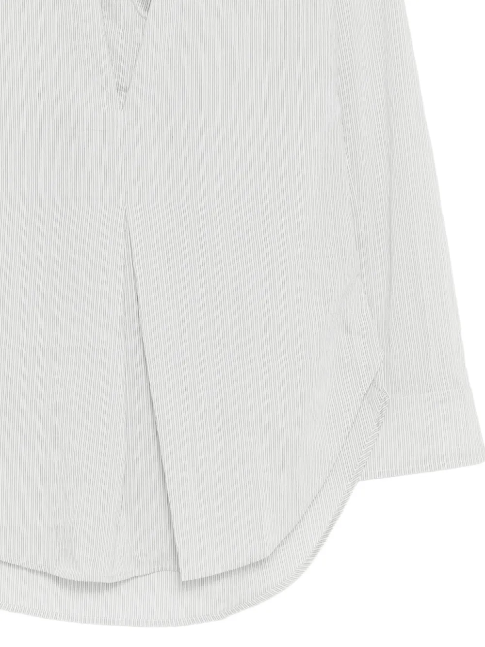  Studio Nicholson Top De Pampa Con Rayas - Blanco 