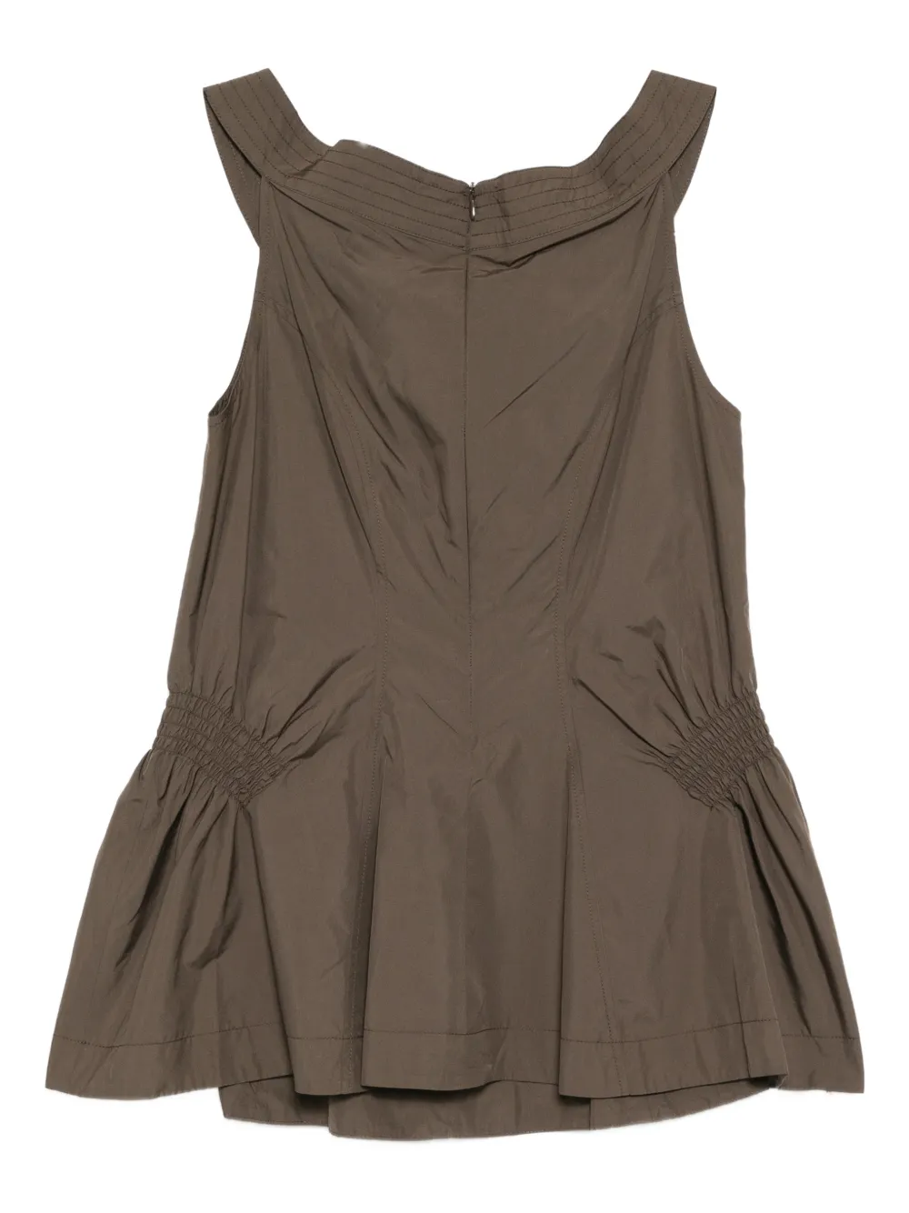 Low Classic Gelaagde blouse top - Groen