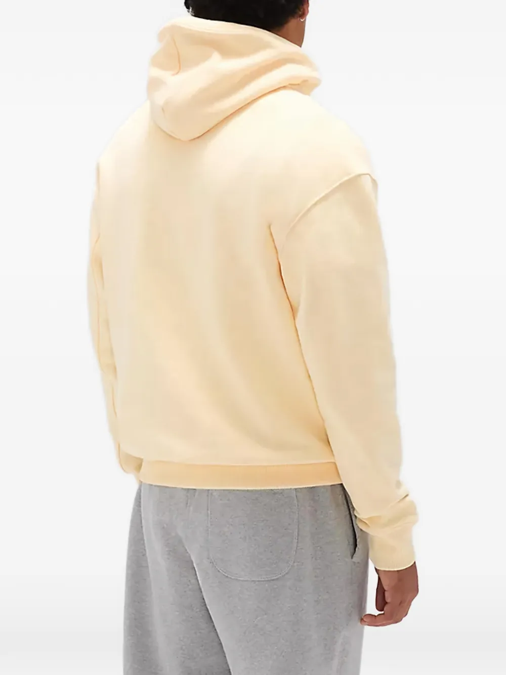 New Balance Sweater met capuchon en zak Geel