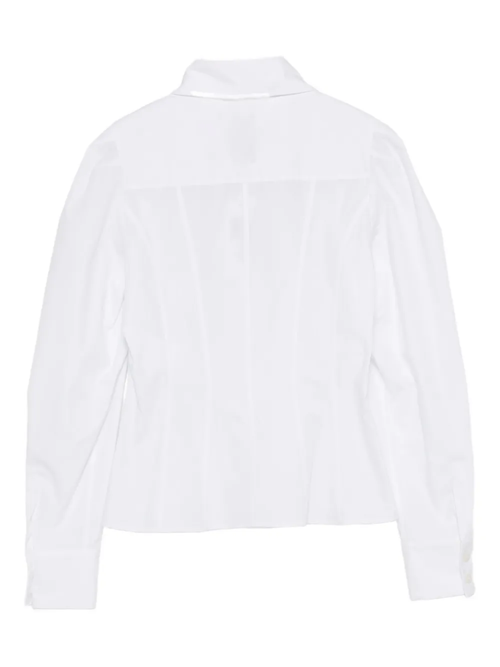 Antonio Marras puff-sleeve blouse - Wit