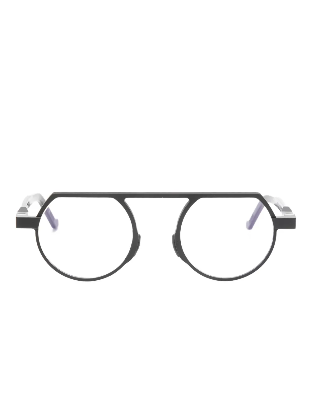 VAVA Eyewear round-shaped glasses | Black | Image 1