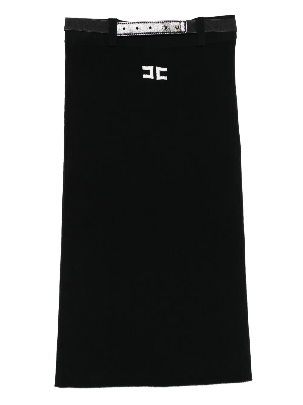 Elisabetta Franchi La Mia Bambina logo-plaque skirt | Casual Skirts | Image 2