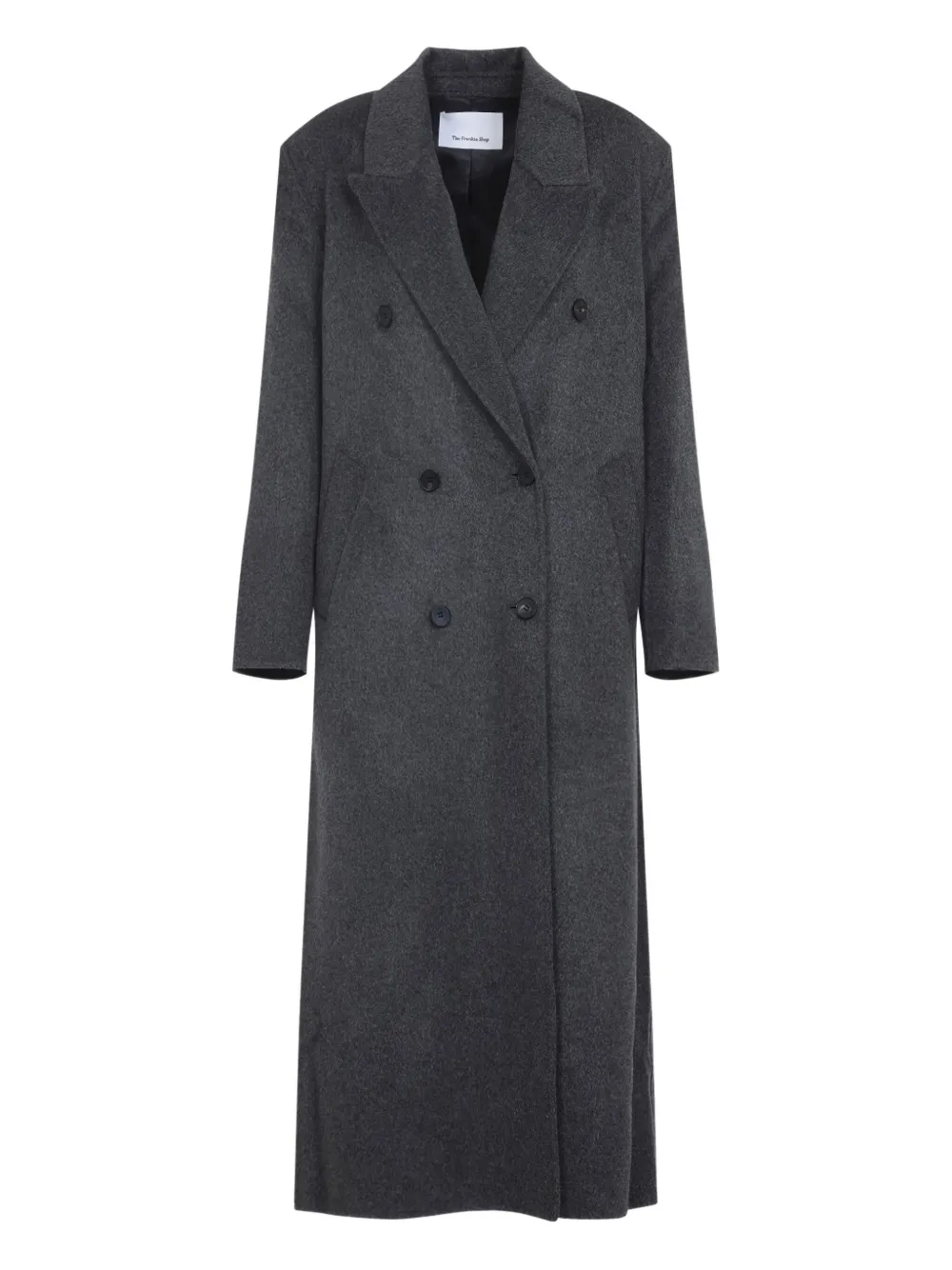 The Frankie Shop wool double-breasted coat - グレー The Frankie Shop wool double-breasted coat - グレー