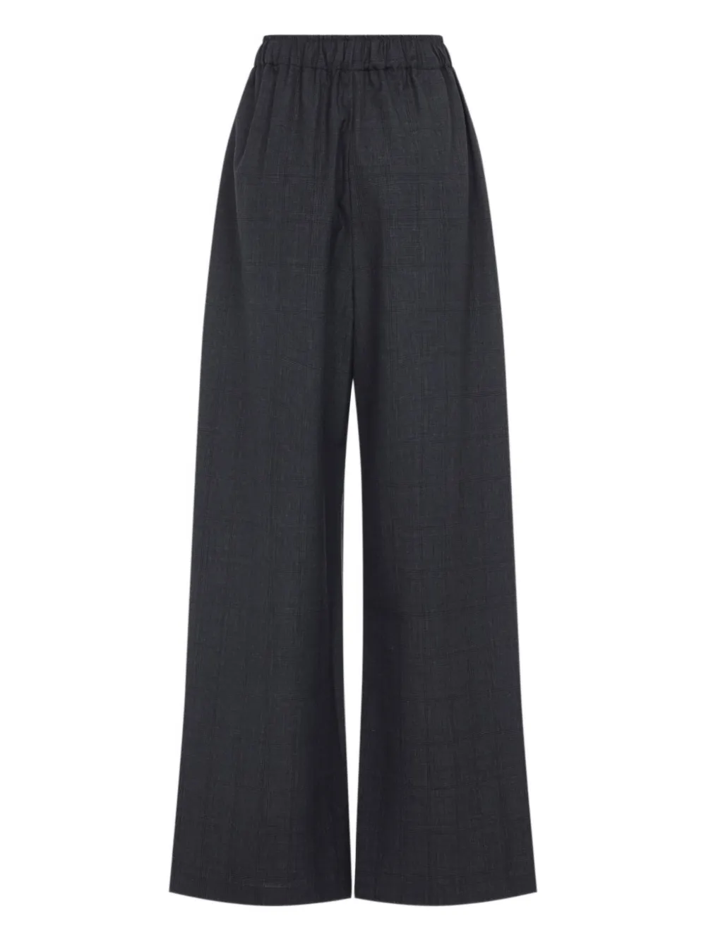 The Frankie Shop Wollen broek met elastische taille - Grijs