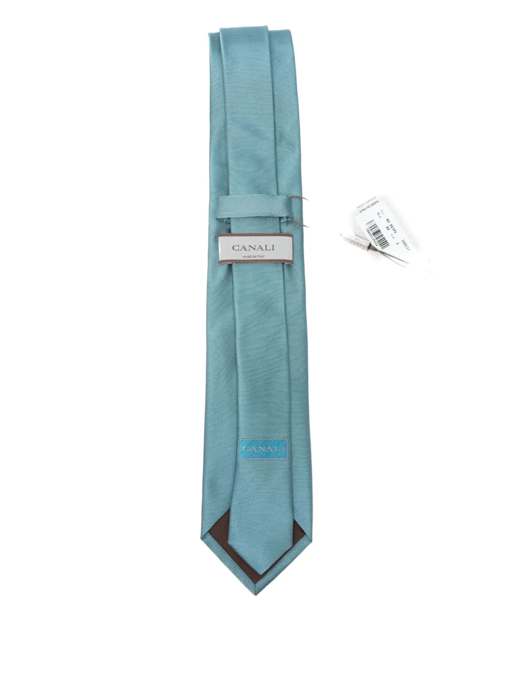Canali silk tie - Blauw