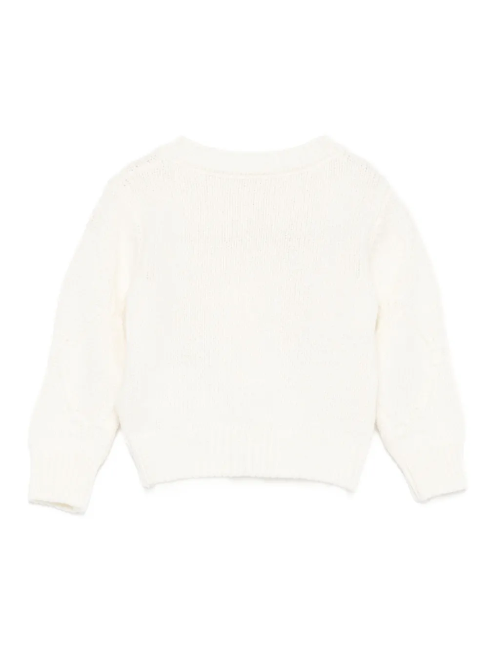 Elisabetta Franchi La Mia Bambina diamond-pattern cardigan | Cardigans | Image 2