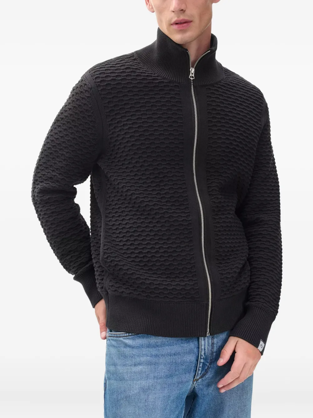 Rag & Bone Andrew Cardigan In Black
