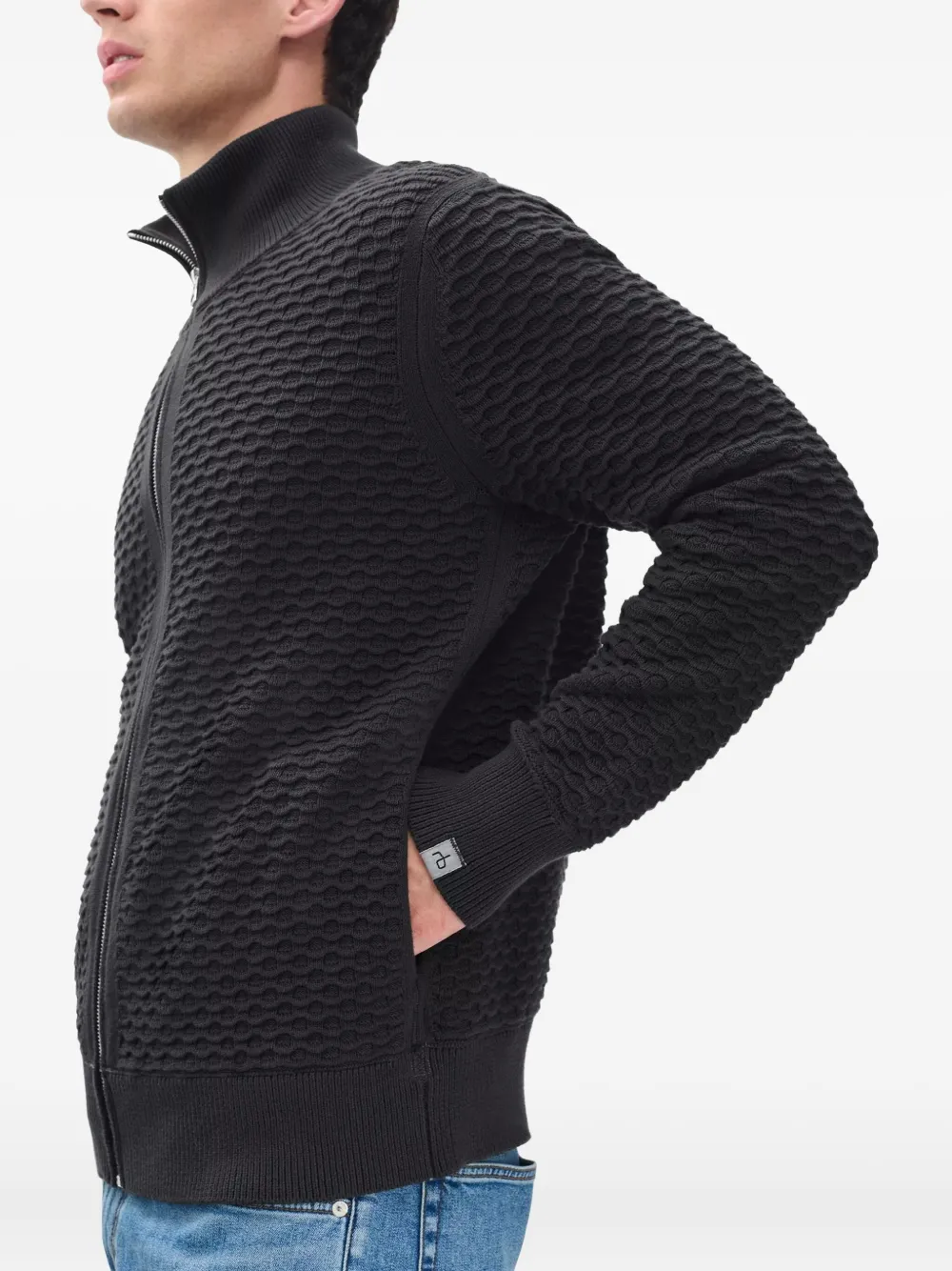 Rag & Bone Andrew Cardigan In Black