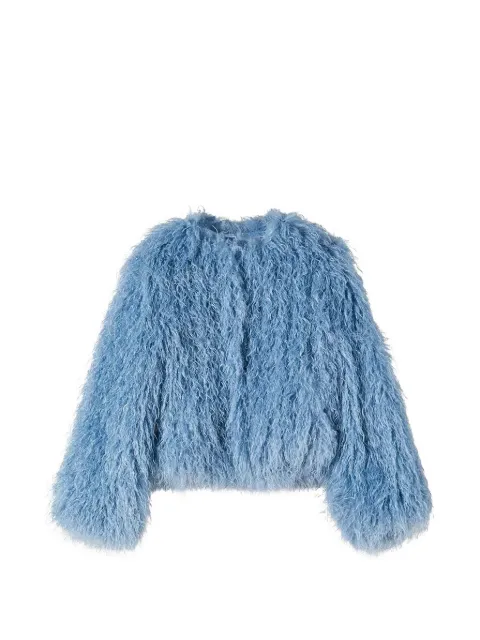 Patrizia Pepe girl faux-fur jacket