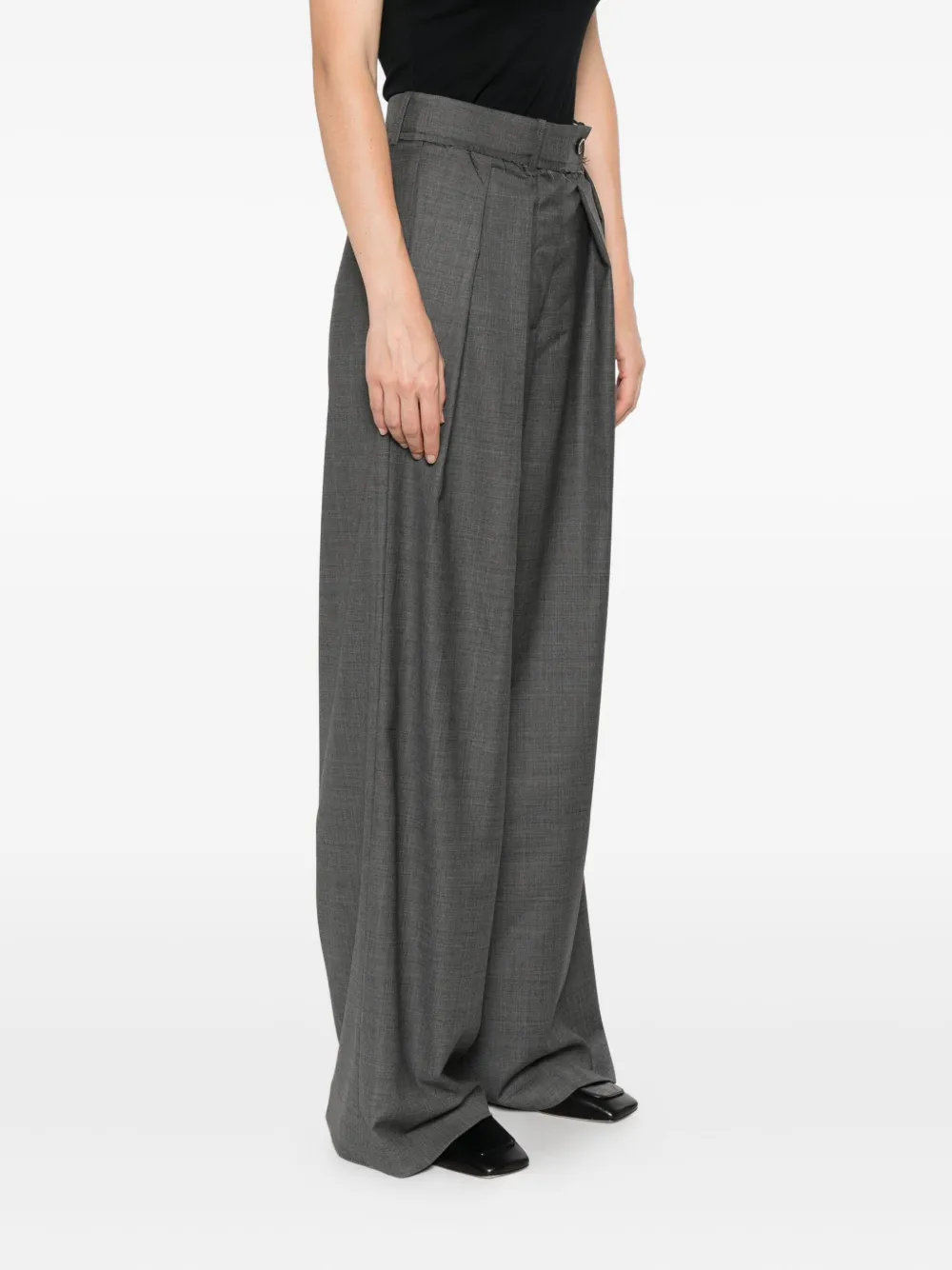 Nine In The Morning Plooibroek Grijs