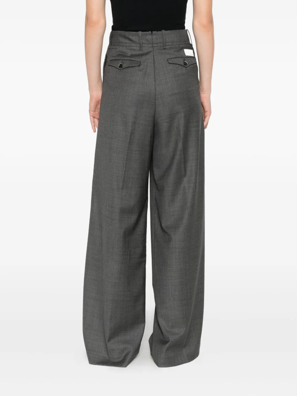 Nine In The Morning Plooibroek Grijs