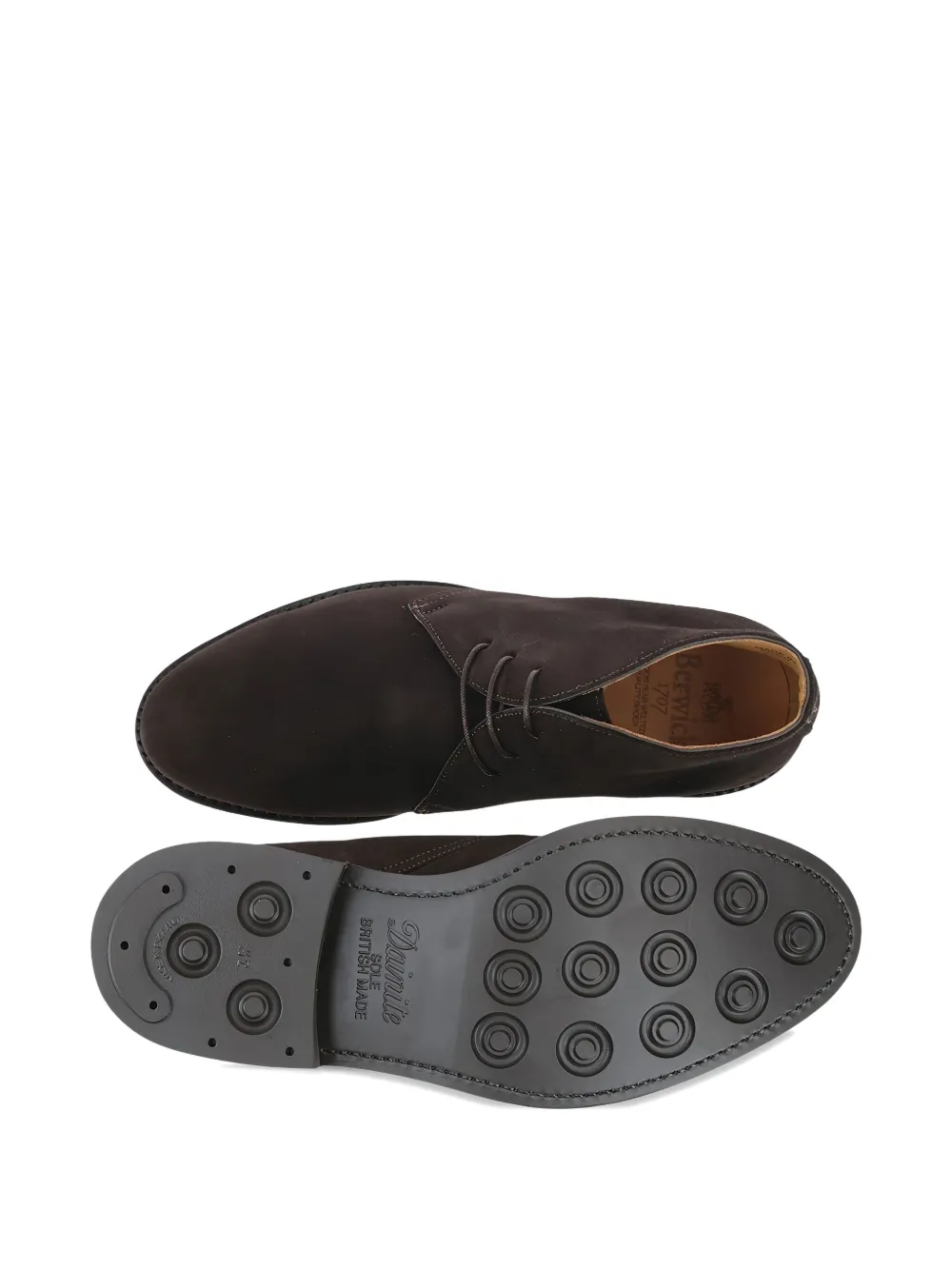 Berwick Shoes Suède laarzen Bruin