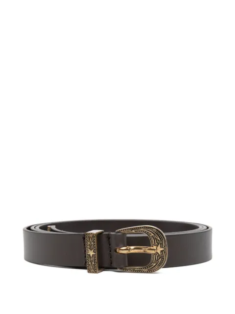 DONDUP star-logo buckle belt