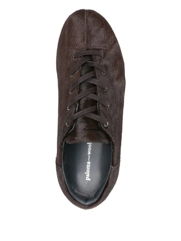 Paloma Wool レースアップ スニーカー | ブラウン | FARFETCH JP