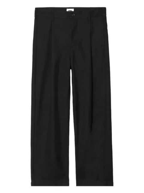 Obey Armel pleated cotton trousers