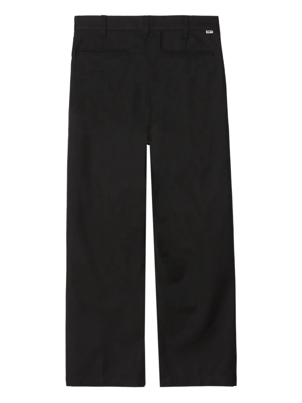 Obey Armel pleated cotton trousers | Regular-Fit & Straight Leg Pants | Image 2