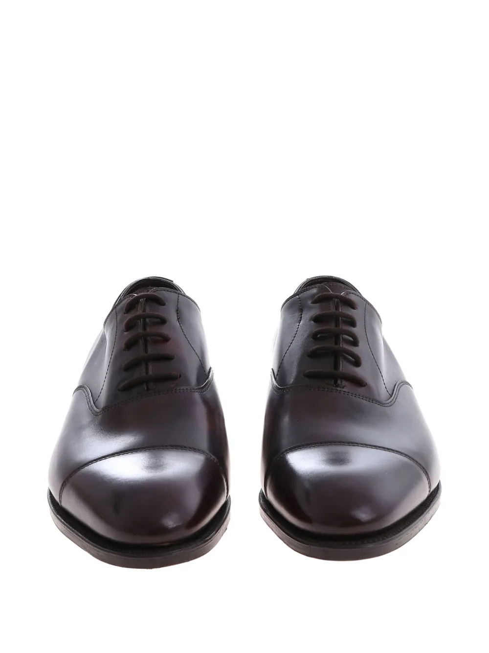 John Lobb Leren Oxford schoenen Bruin