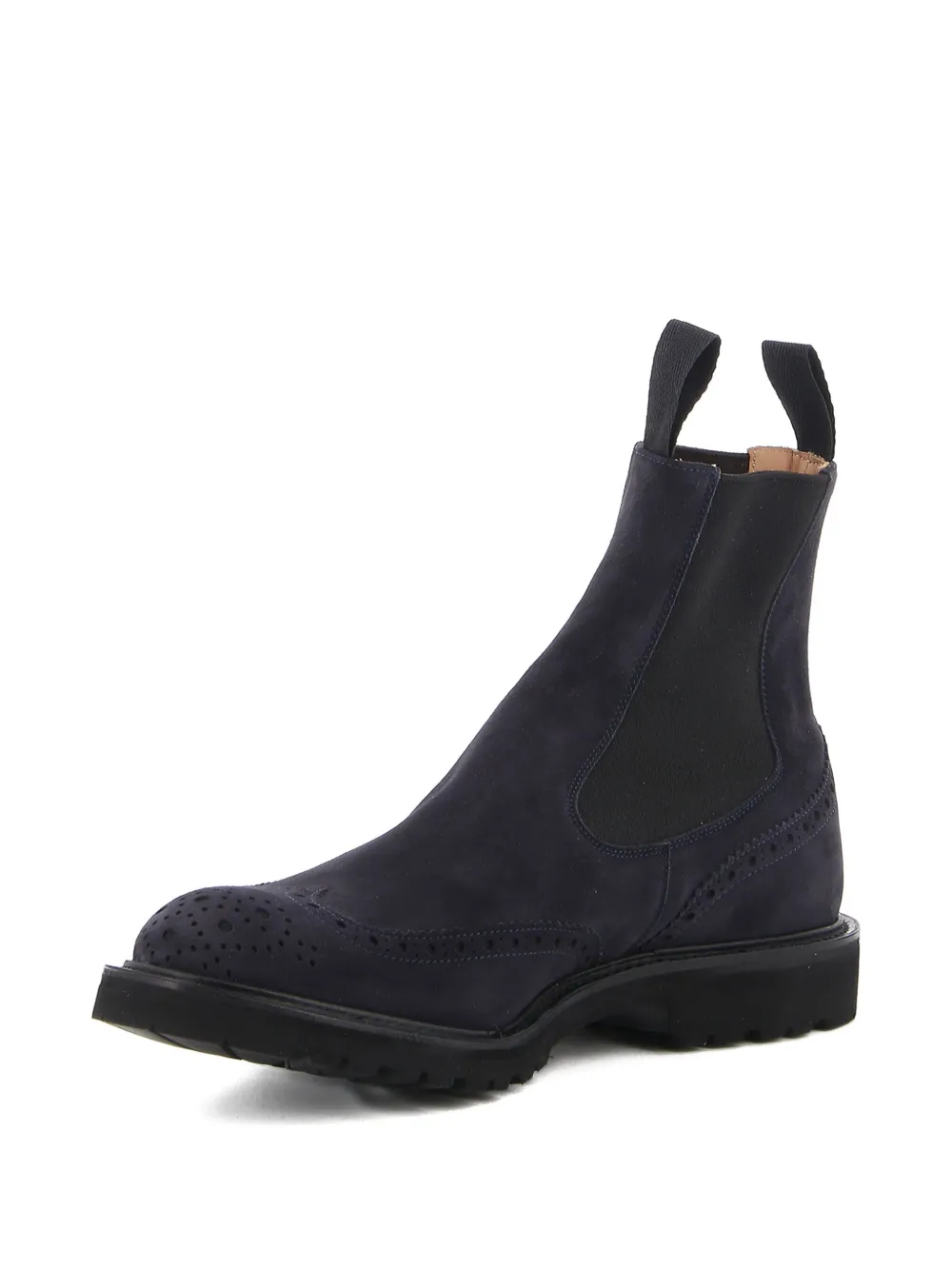Tricker's Leren Chelsea laarzen Blauw