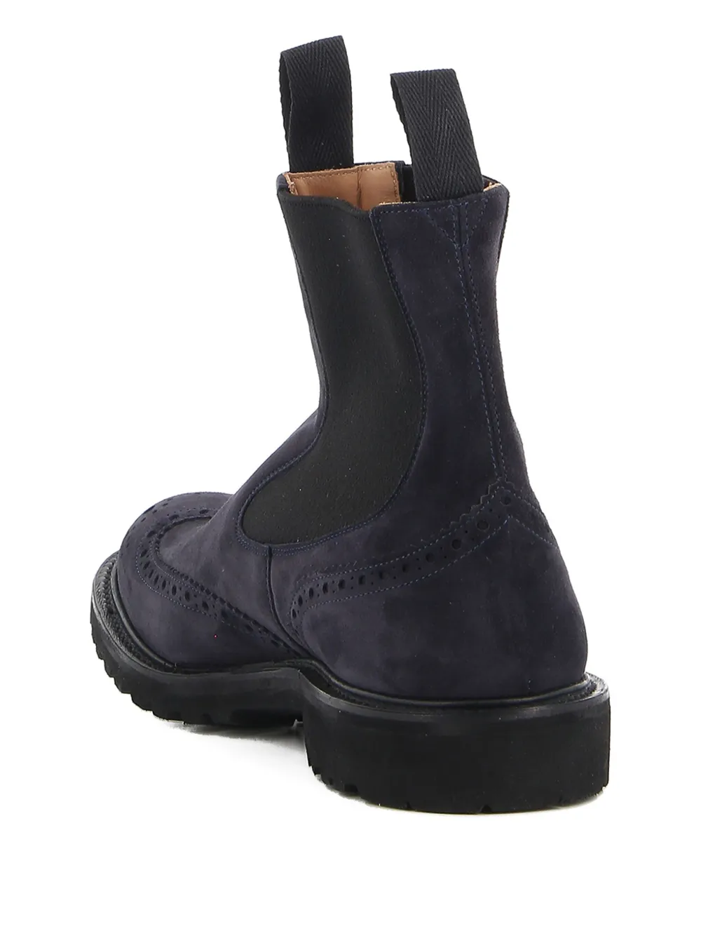 Tricker's Leren Chelsea laarzen Blauw