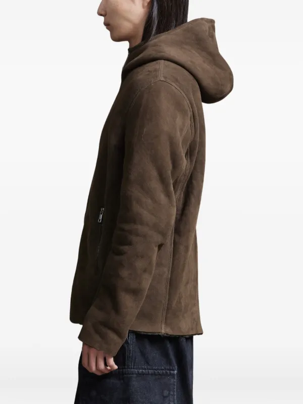 GIORGIO BRATO フーデッドムートンジャケット Giorgio Brato フーデッド ムートンジャケット