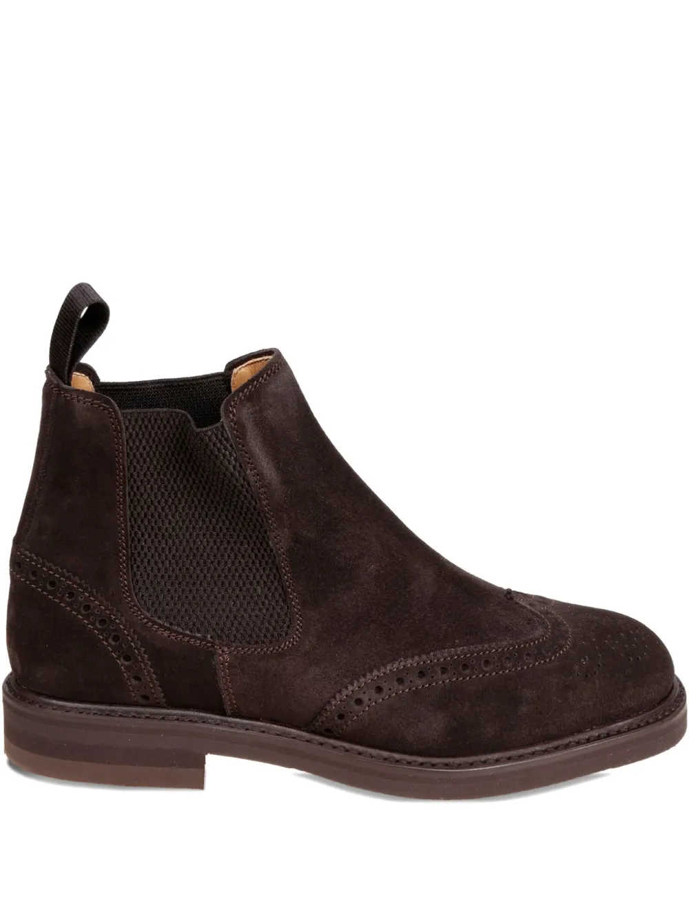 Berwick Shoes suede chelsea boots | Brown | Image 1