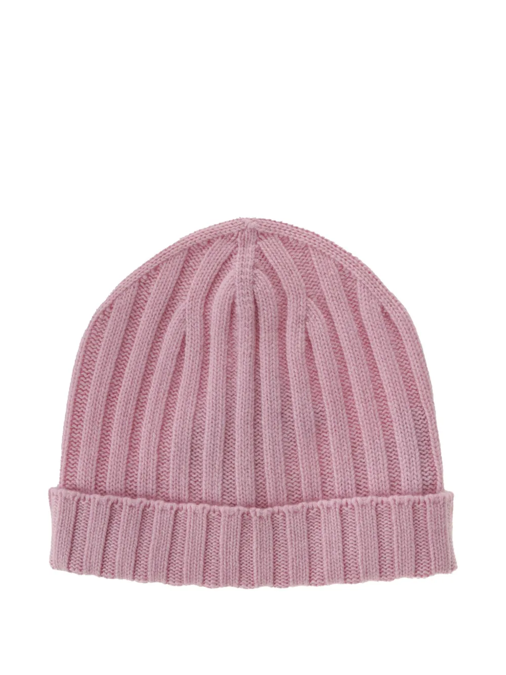 Alpha Industries Ribgebreide kasjmier muts - Roze