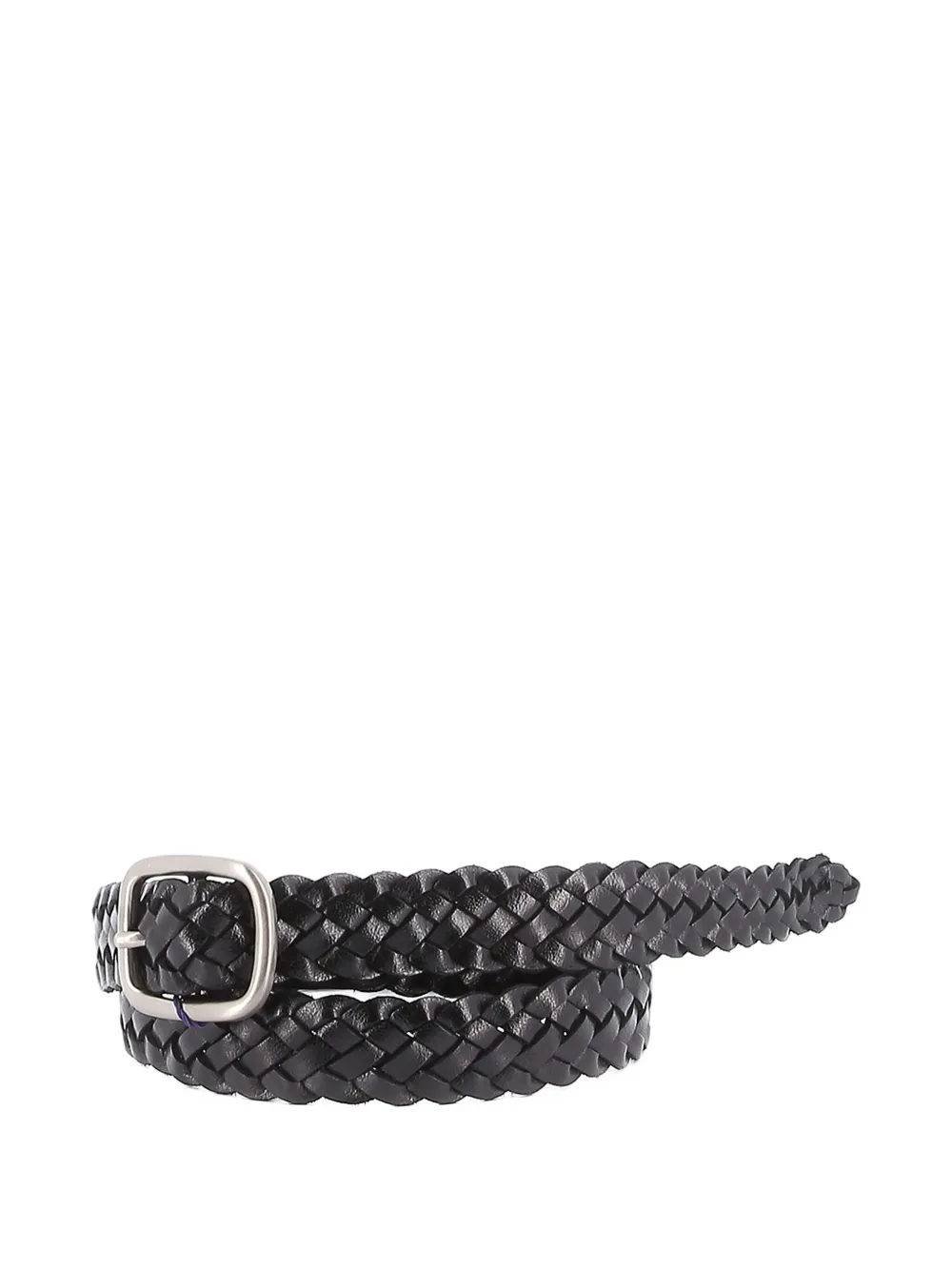 Anderson's Leather Belt In Gray