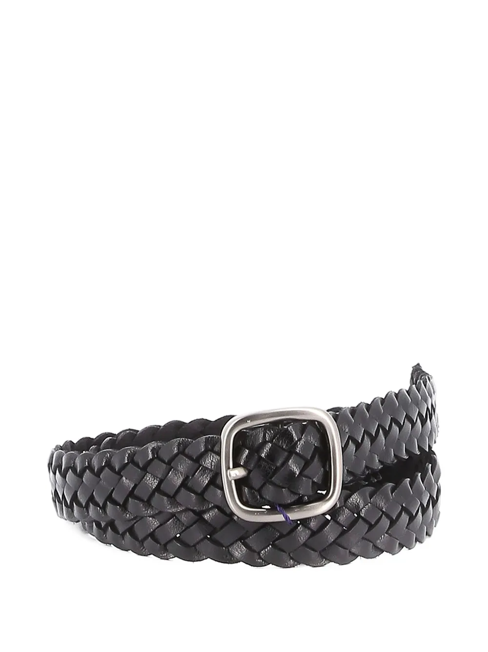 Anderson's Leather Belt In Gray