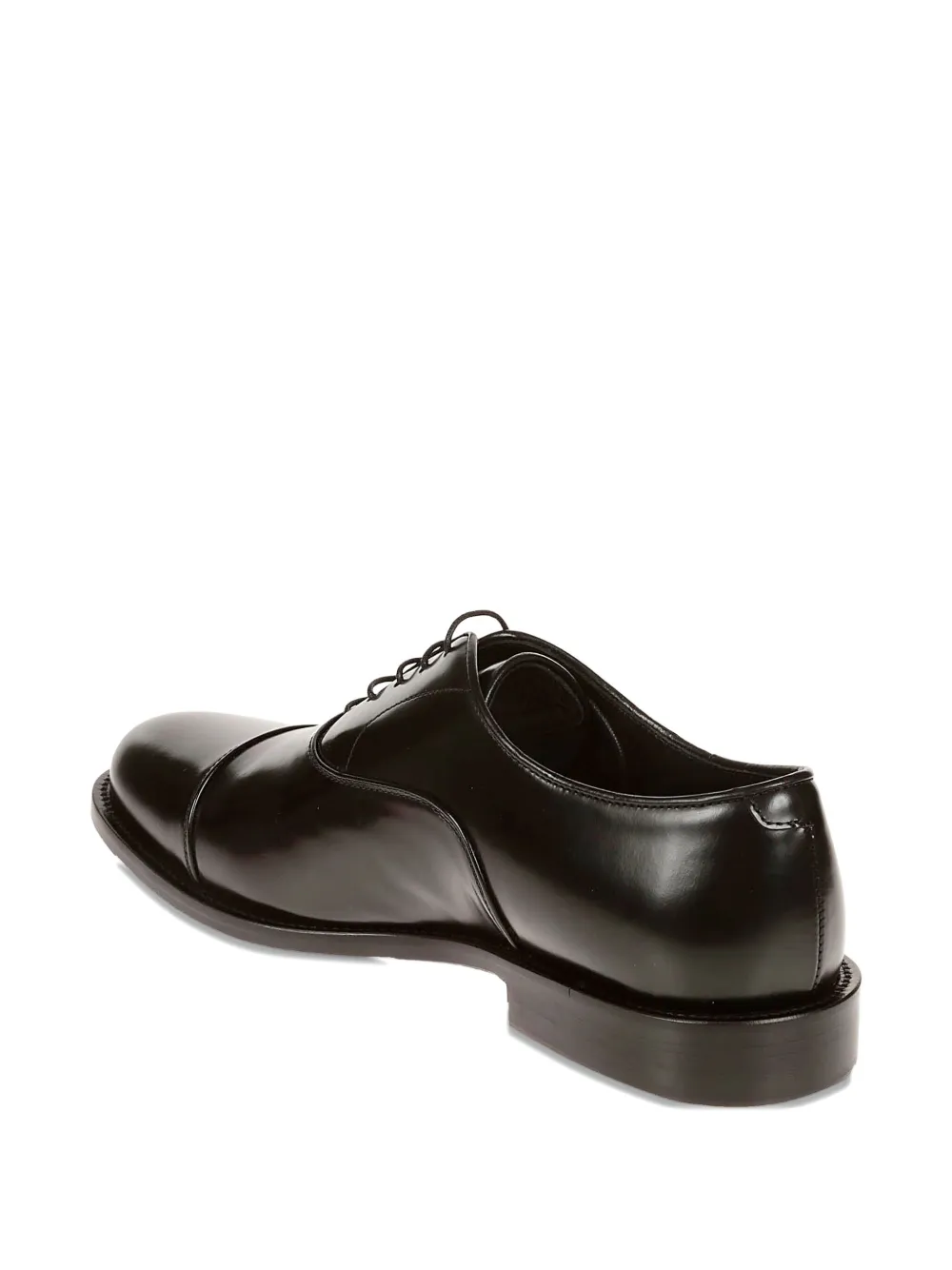 corvari Leren Oxford schoenen Zwart