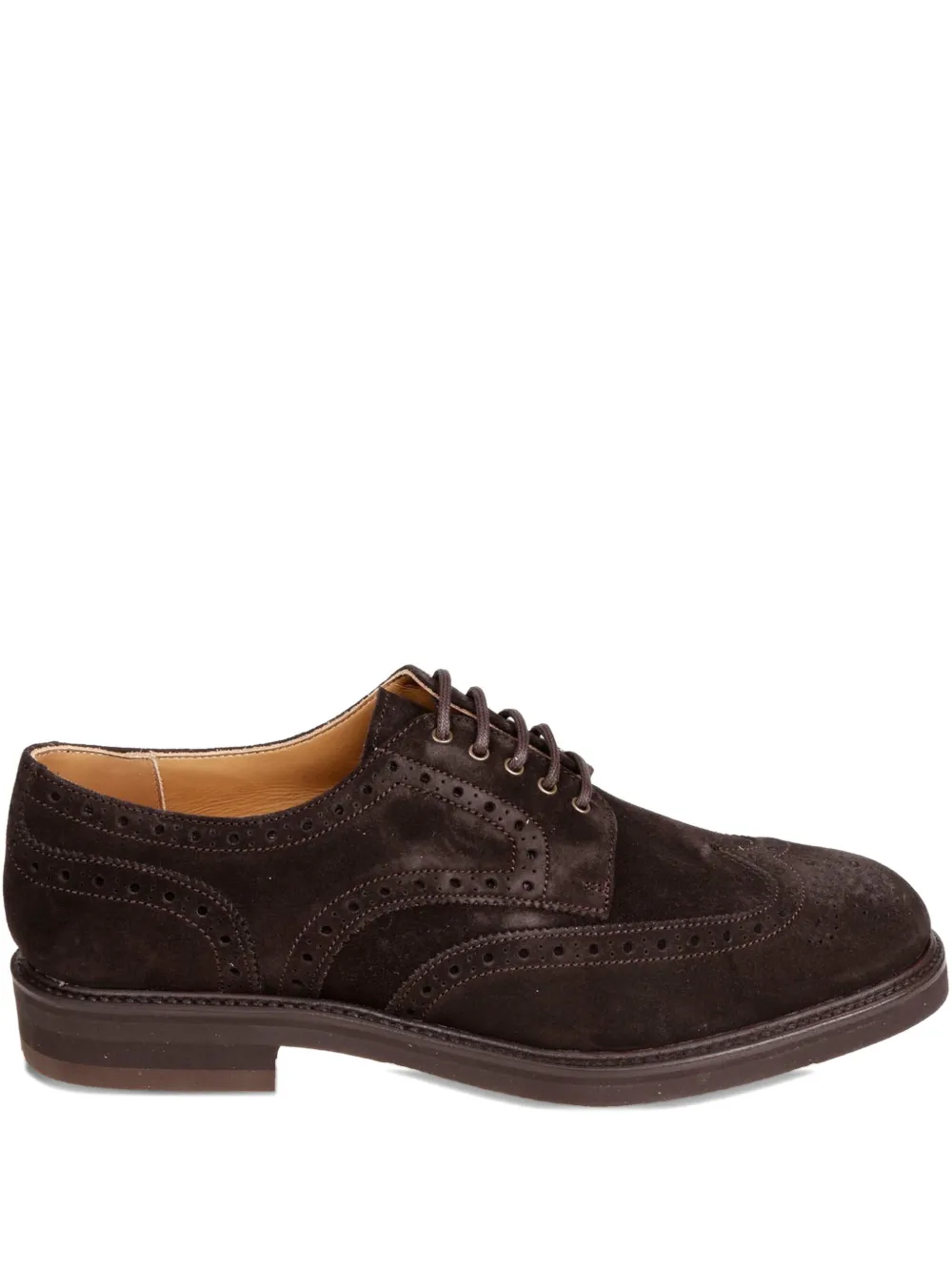 Berwick Shoes leather derby shoes | Brown | Image 1