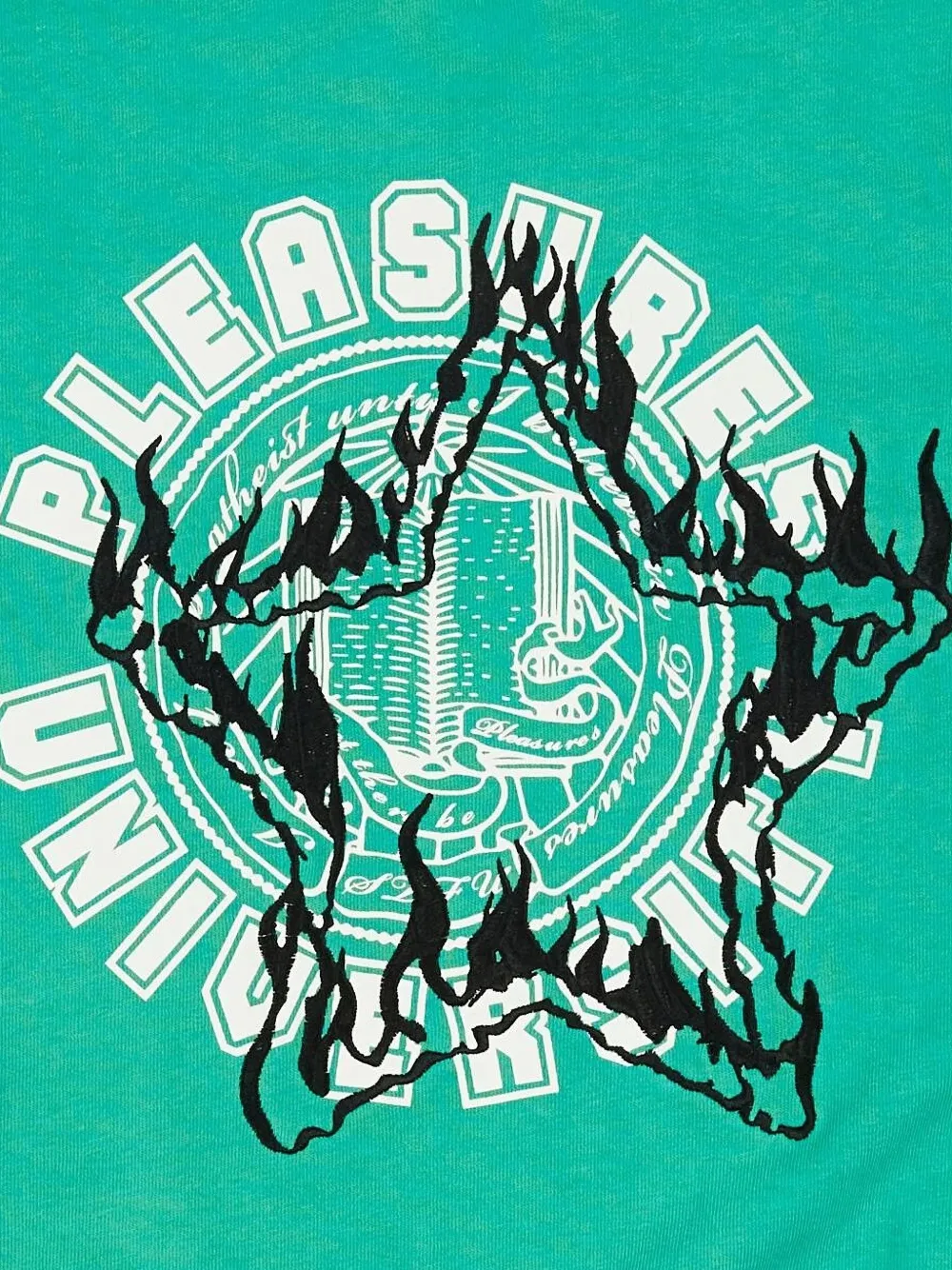 Pleasures logo short-sleeve T-shirt | T-Shirts | Image 2