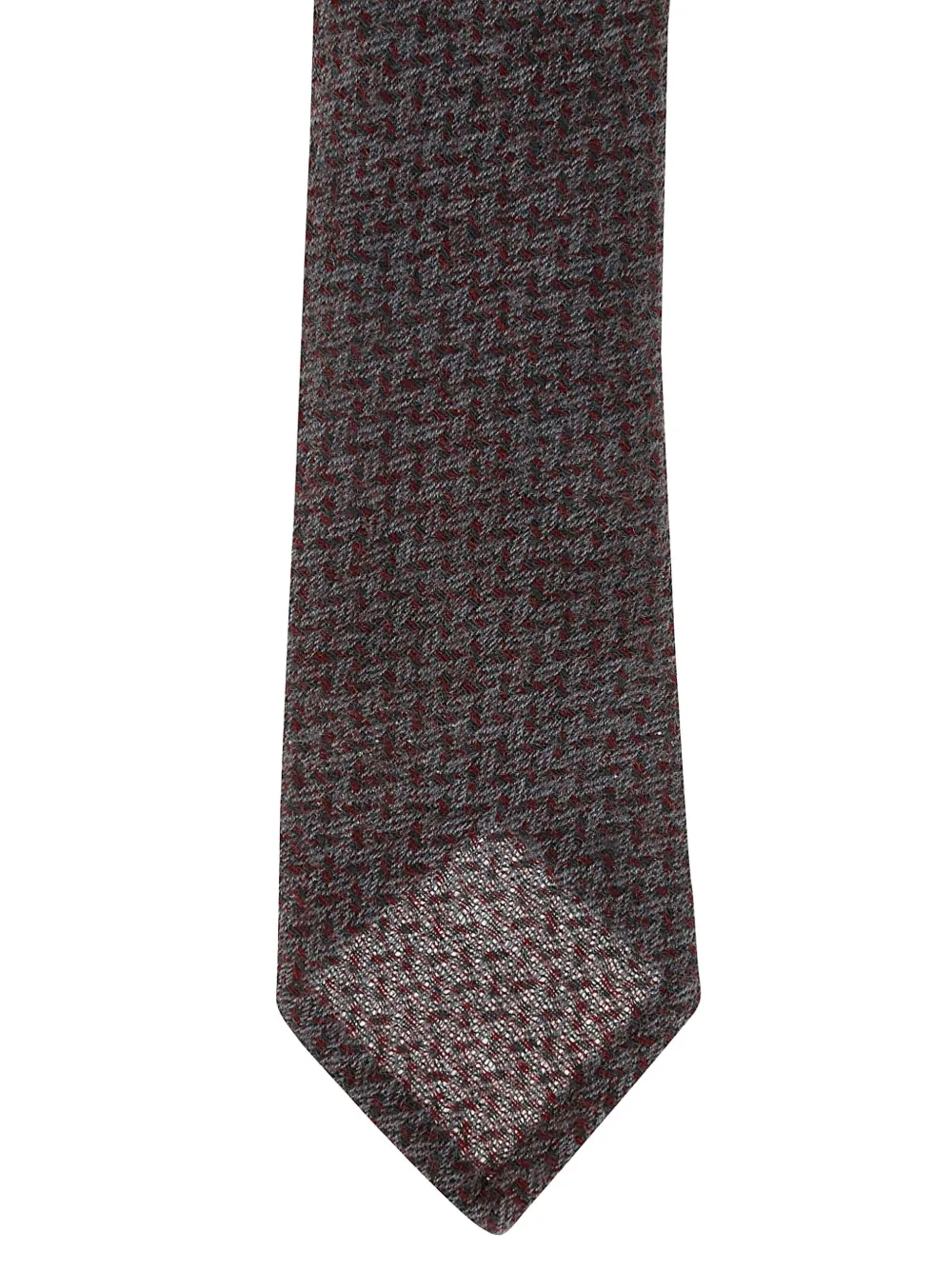 PETRONIUS wool tie - Grijs