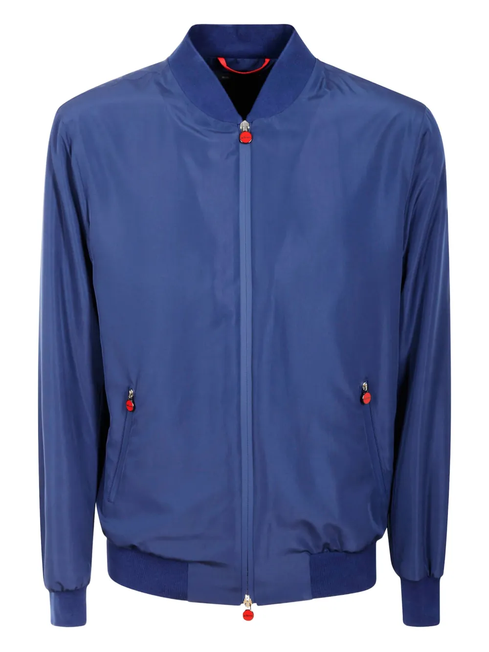 Kiton long-sleeved bomber jacket | Blue | Image 1