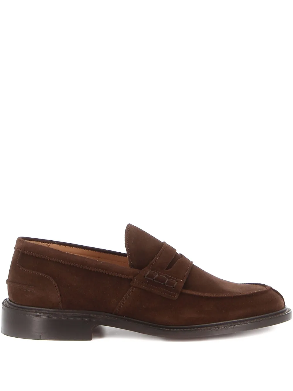 Tricker's suede loafers | Brown | Image 1
