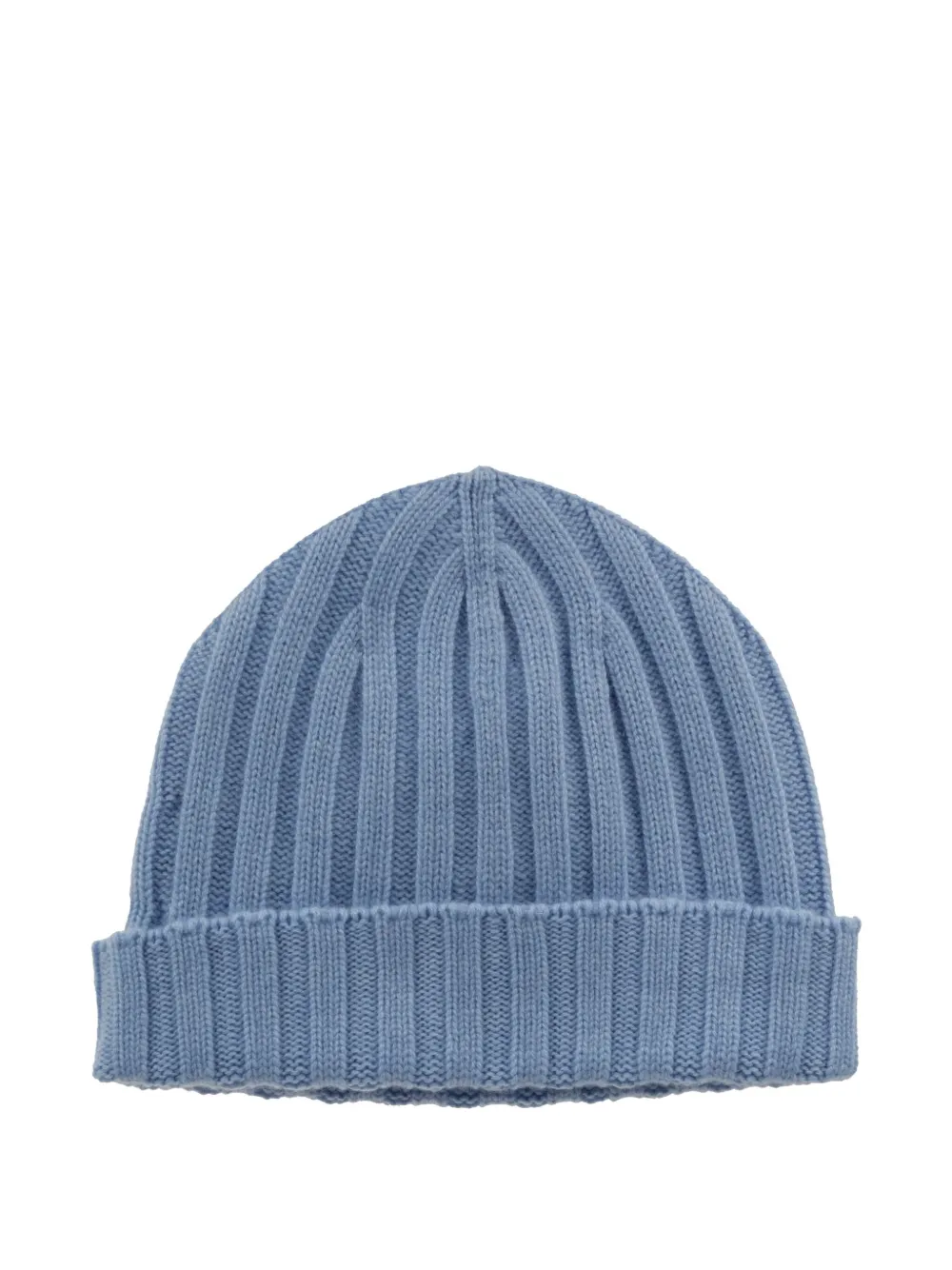 Alpha Industries ribbed cashmere beanie | Blue | Image 1