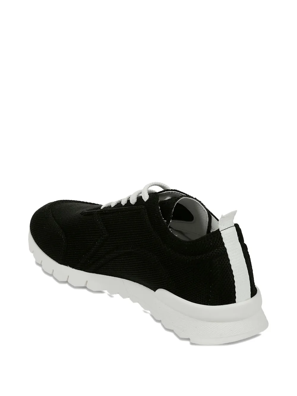 Kiton Leren sneakers 03 BLACK