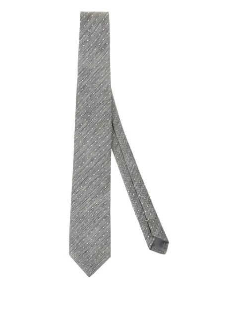 BIGI MILANO dotted cotton tie