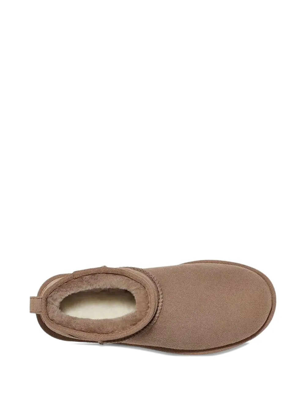 Ugg Classic Ultra Mini Ankle Boots In Brown