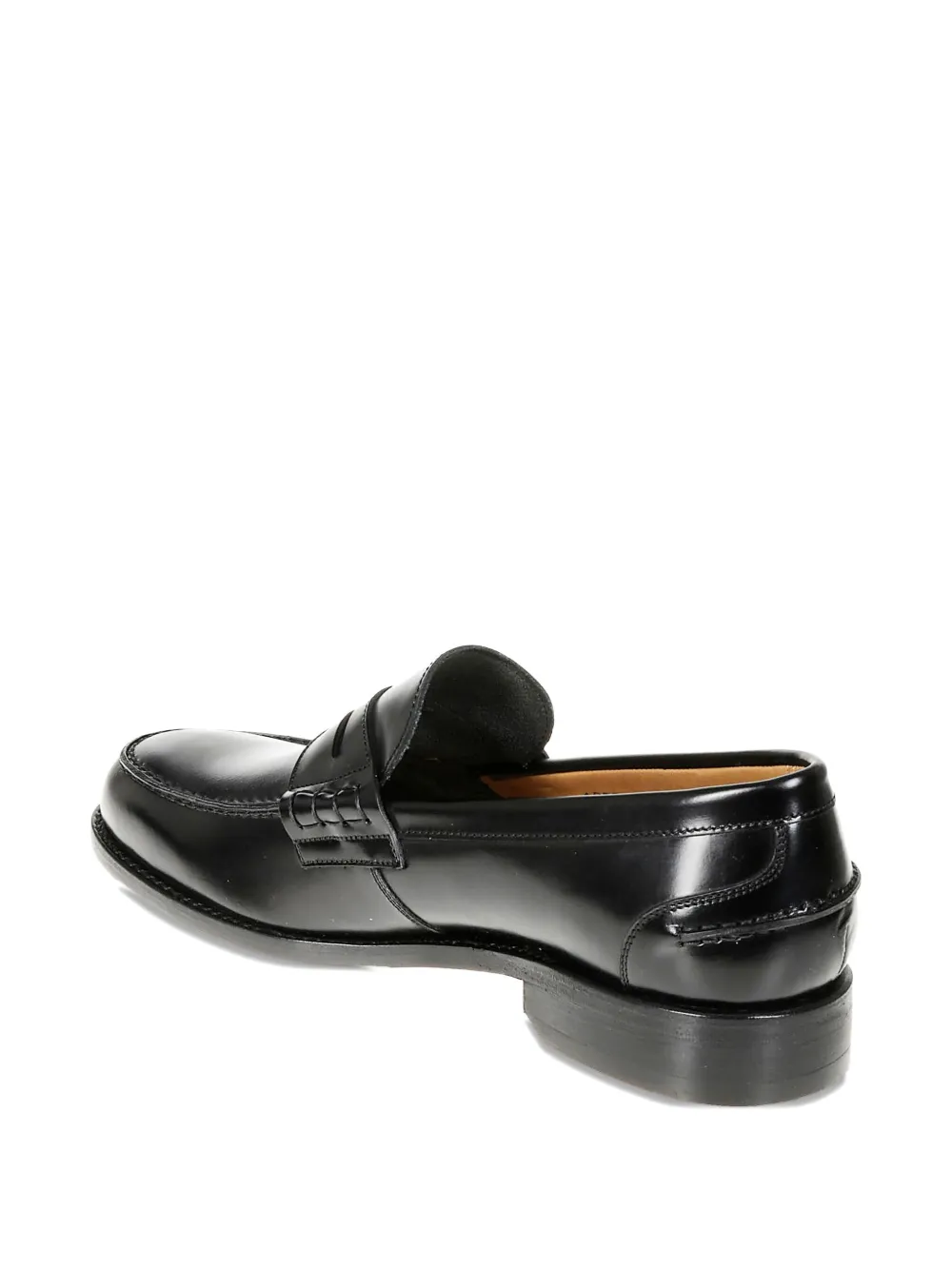 Berwick Shoes Leren loafers Zwart