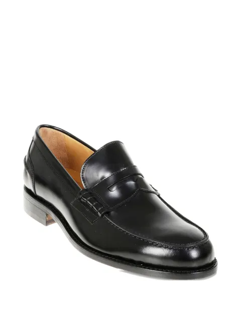 Berwick Shoes penny leather loafers